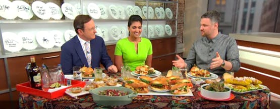 Chef Ben Daitz's Coconut Tiger Shrimp Num Pang on The Dish